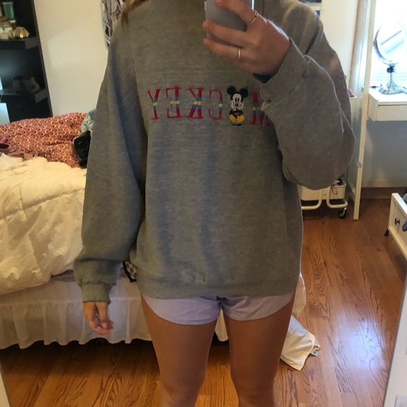 Vintage 1960s Mickey Mouse Sweatshirt - Picture 6 of 8